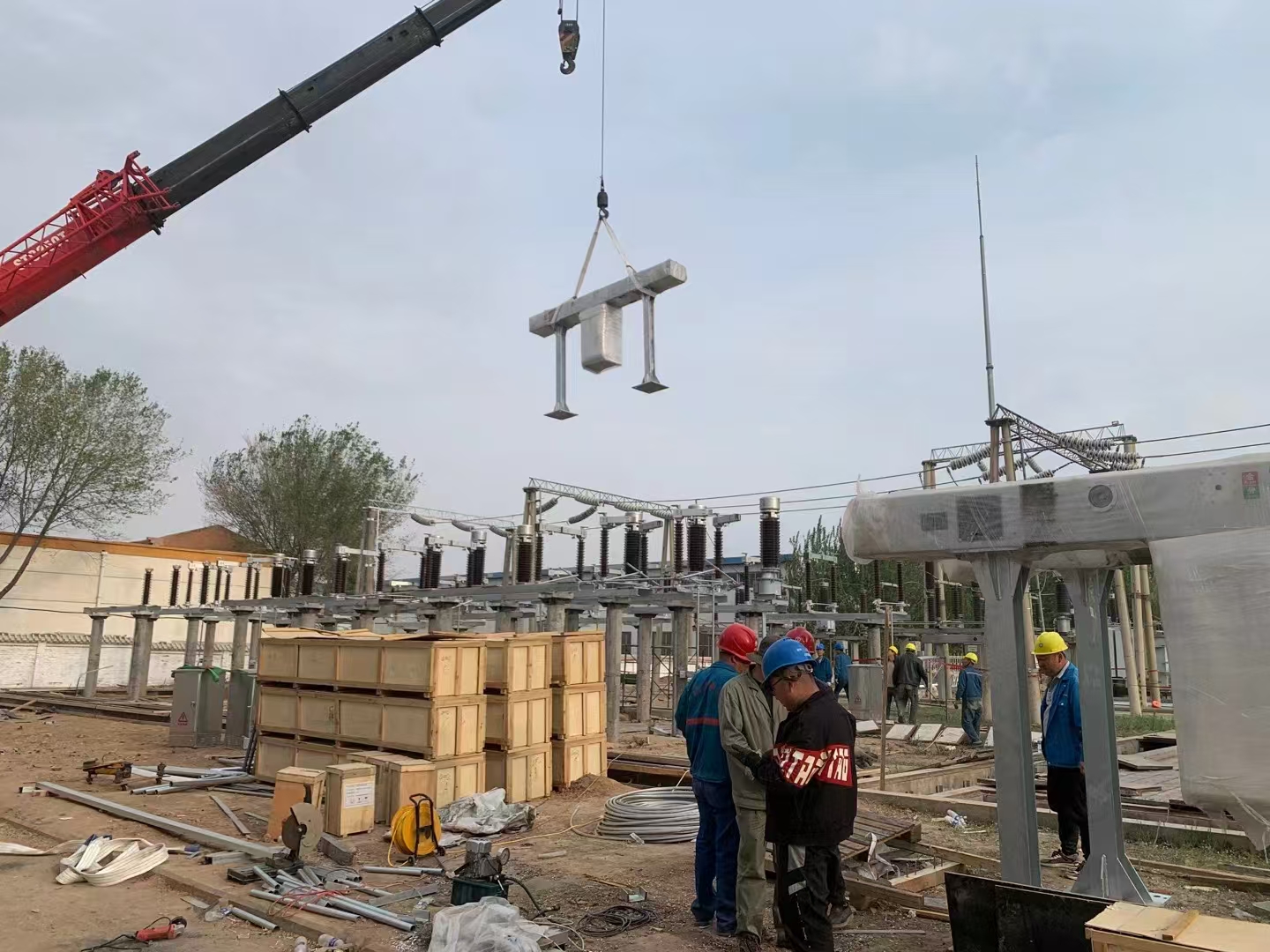 110KV ���������·���ֳ���װ