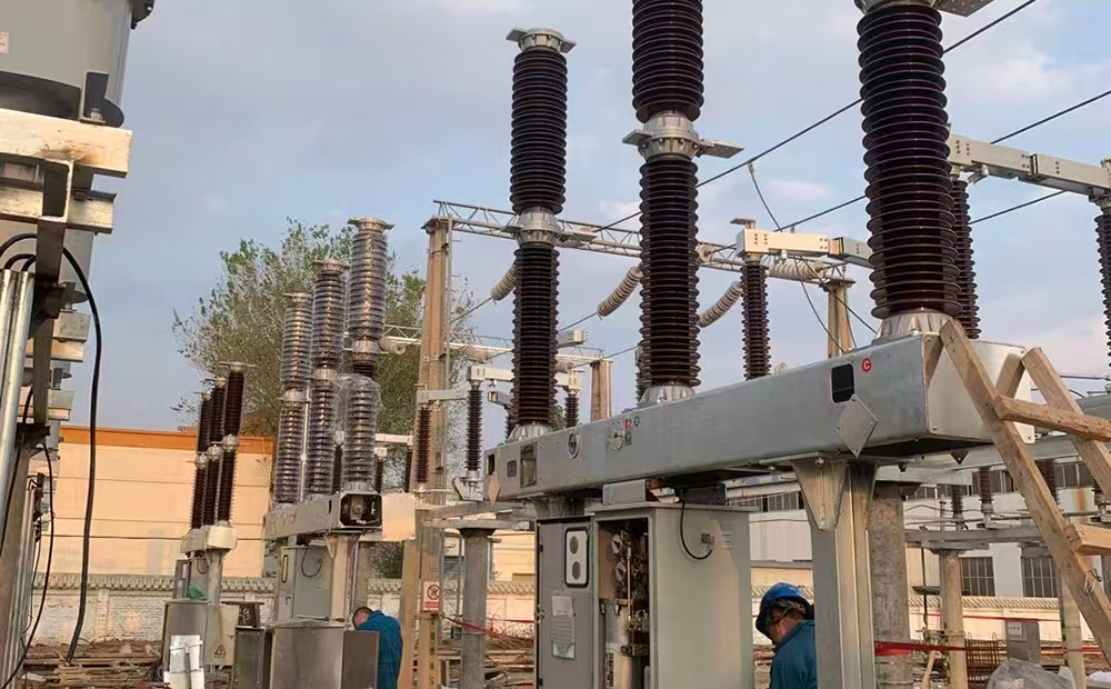110KV ���������·���ֳ���װ